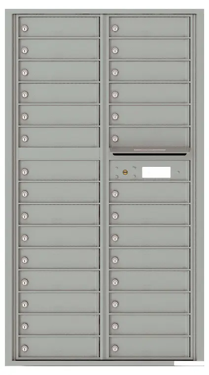 Florence 4C Horizontal Mailbox - Max Height - 29 Doors - USPS Access